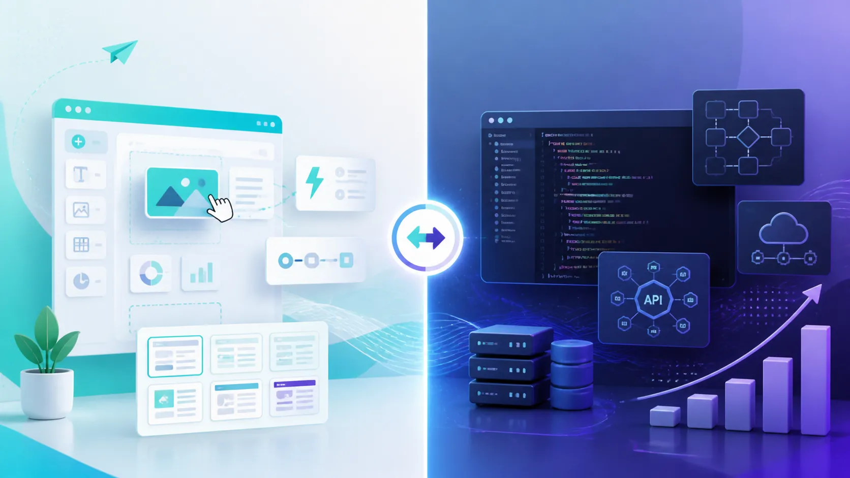 No-code vs custom software