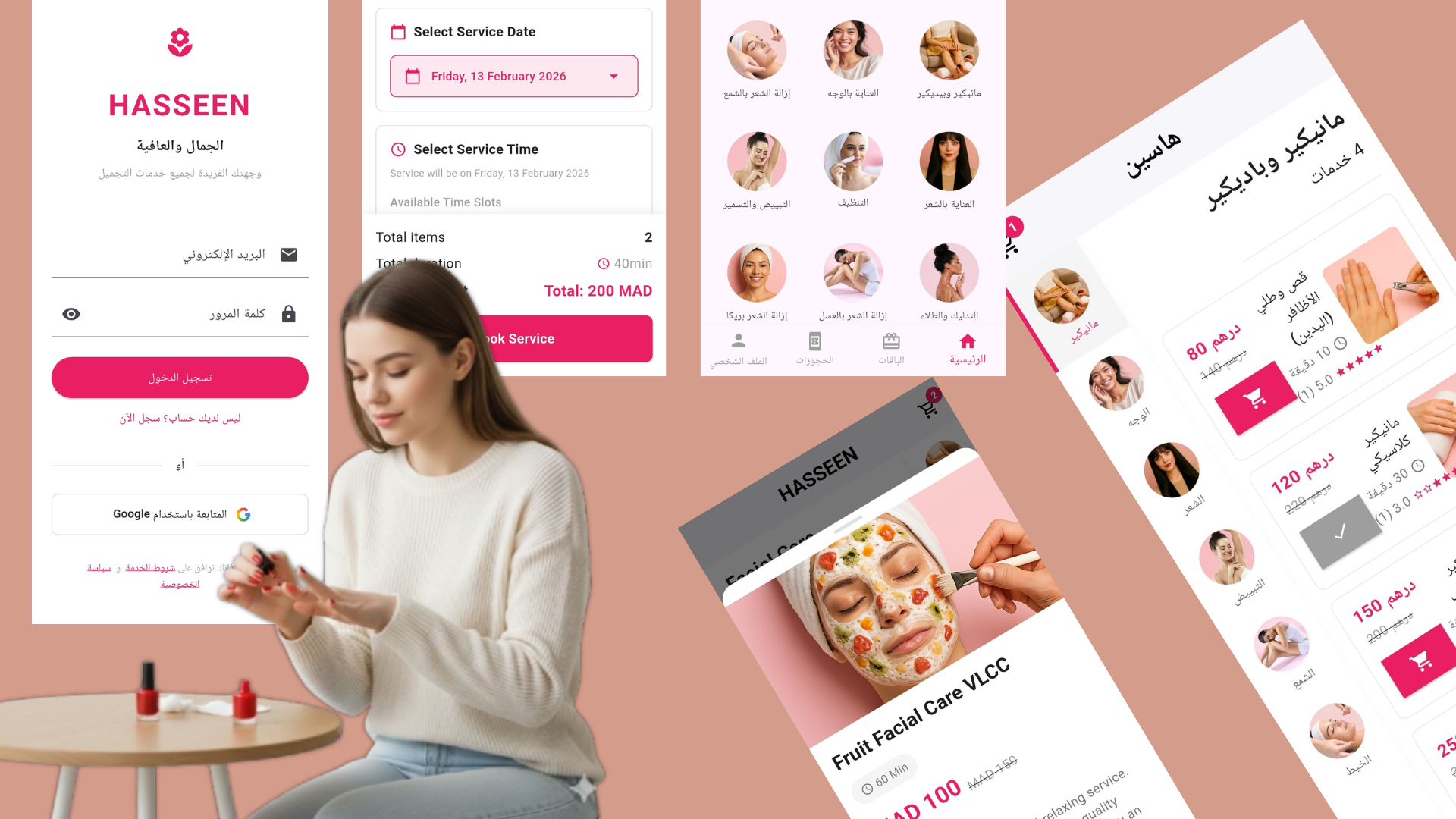 Hasseen Home Salon Service